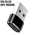 3 PACK USB C 3.1 Type C Female to USB 3.0 Type A Male Port Converter Adapter