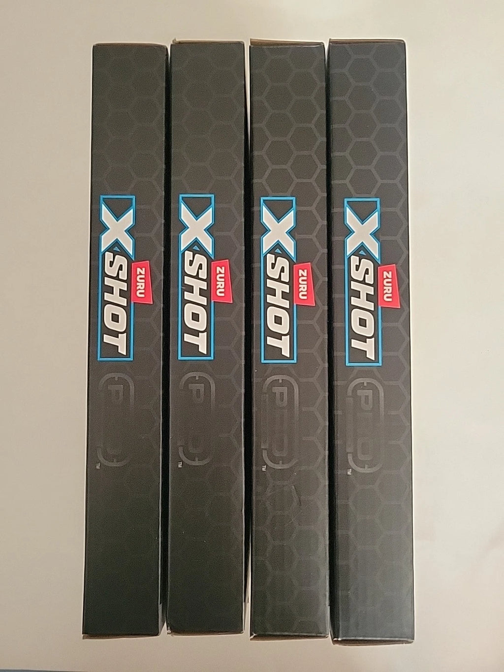 Zuru X-Shot Pro Series Twin Clip Pack Half & Full Size Magazines Orange 4 Pack