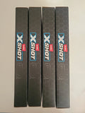 Zuru X-Shot Pro Series Twin Clip Pack Half & Full Size Magazines Orange 4 Pack